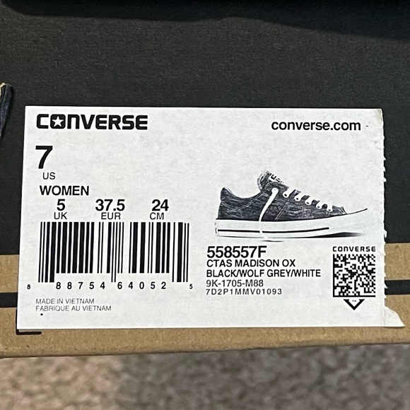 Converse CTAS Madison OX (NWT) - Picture 7 of 7